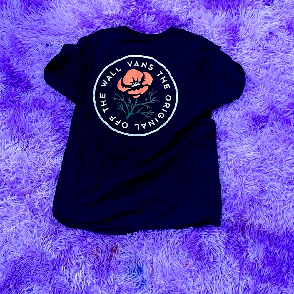 Vans off the wall T shirt black